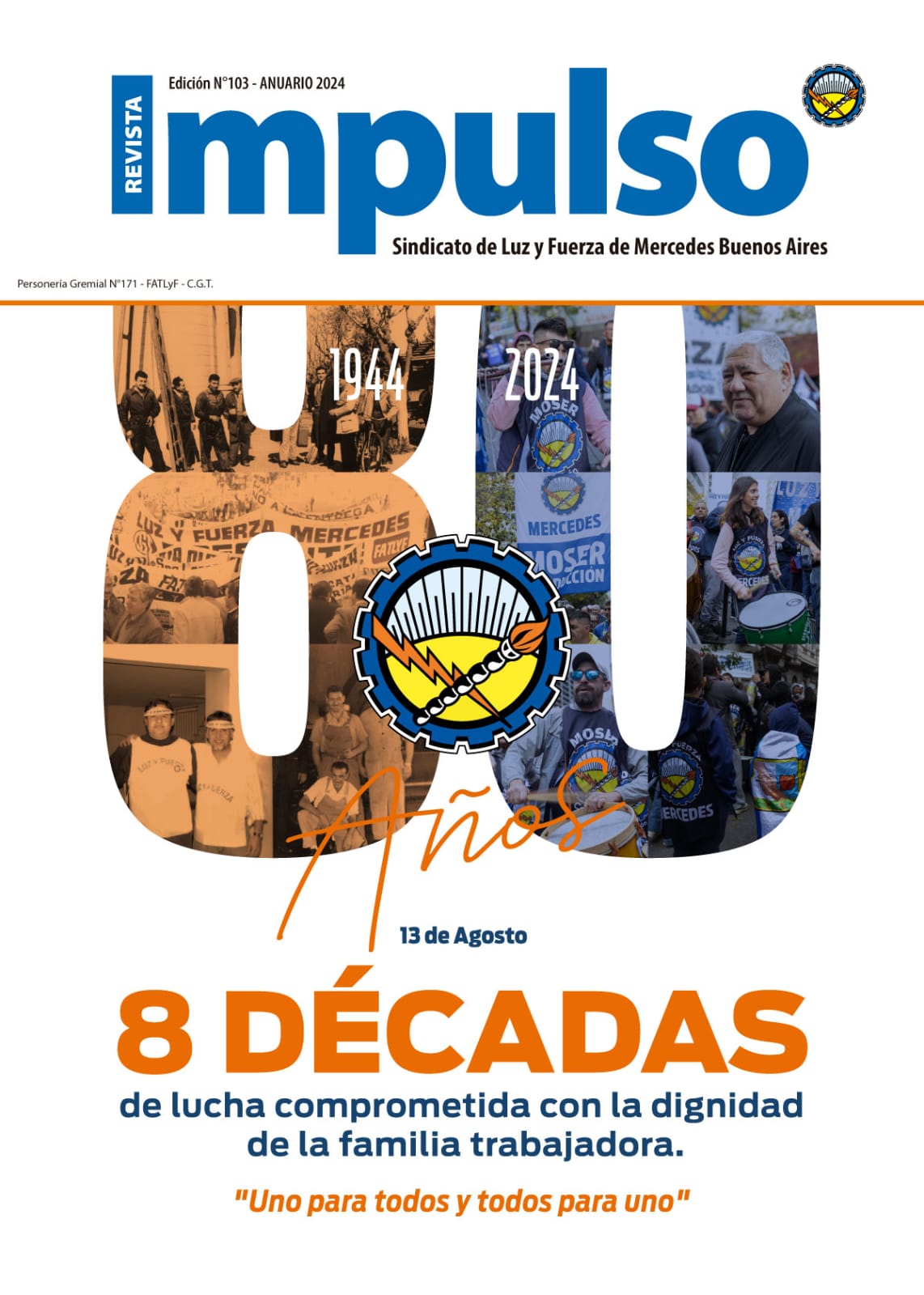 Tapa de la Revista Impulso Nº 103